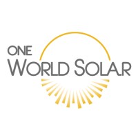 One World Solar logo - Similar company to High Performance Restoration, Llc