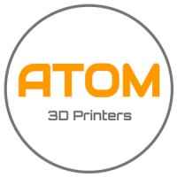 ATOM 3D Printers logo - Similar company to Atom 3D