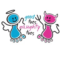 Good Toes Naughty Toes logo - Similar company to Visual Project | Crafted. Branded. Impact.