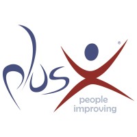 Plus X Improving People logo - Similar company to Comlat Comms