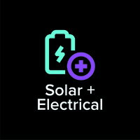 Solar Plus Electrical logo - Similar company to Oceanside Services | Plumbing | Electrical | Gas Fitting | Roofing | Air Conditioning
