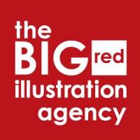 The Big Red Illustration Agency logo - Similar company to The Drawing Arm :: Illustration Agency