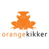 Orange Kikker