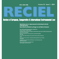 Review of European, Comparative & International Environmental Law (RECIEL) logo - Similar company to Ucl Centre For Law And Environment
