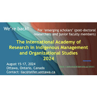 IARIMOS Academy of Research in Indigenous Management and Organizational Studies logo - Similar company to Australian Research Centre In Sex, Health And Society, La Trobe University
