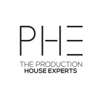 PHE The Production House Experts logo - Similar company to Frame One Production