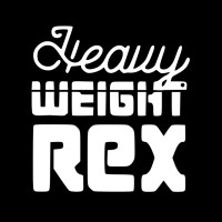 Heavyweight Rex logo - Similar company to Rockodile Games