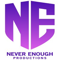 Never Enough productions logo - Similar company to Mann Robinson Studios