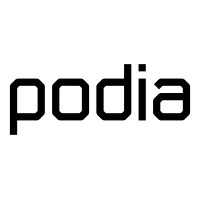 Podia logo - Similar company to Marcon