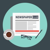 VIT-AP NewsPaper Club logo - Similar company to Be A Nerd - Ban