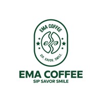 Ema Coffee logo - Similar company to The Dot Design Studio