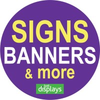 Signs Banners & More from Just Displays logo - Similar company to Visionfivemedia