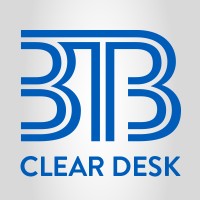3TB CLEAR DESK logo