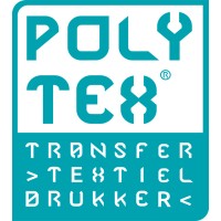 Polytex transfer -en textieldrukkerij logo - Similar company to A & P Zeefdruk