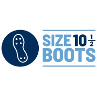 Size 10½ Boots logo - Similar company to Vedit Media