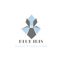 Blue Iris Event logo - Similar company to Creative Dots Studio