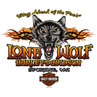 Lone Wolf Harley-Davidson logo - Similar company to Lightmark Media