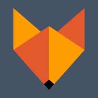 Folded Fox logo - Similar company to Southend Interactive