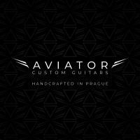 Aviator Custom Guitars logo - Similar company to Hit'N'Mix - Ripx