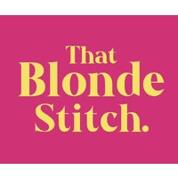 That Blonde Stitch logo - Similar company to Poon'S London