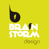 Brainstorm Design Gráfico e Web logo - Similar company to Nosso Design