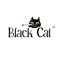 Black Cat Apparel logo - Similar company to Dice M3Dia ™️