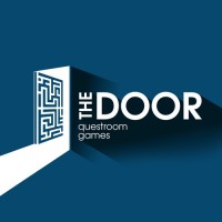 The DOOR questroom games logo - Similar company to A+ Props - Escape Room Production
