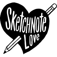 Sketchnote Love logo - Similar company to Ink Factory Studio