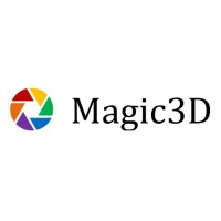 Magic3D logo - Similar company to Make3D.Sg