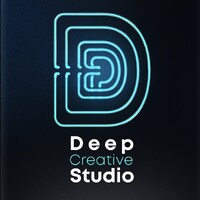 Deep Creative Studio logo - Similar company to Pol Marcom Agency - آژانس تبلیغاتی پل