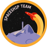 Spaceship EAC - Over the Dusty Moon logo - Similar company to De Zonnegloed