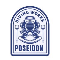 Poseidon, diving Works logo - Similar company to Sijoc - Diversão E Tecnologia
