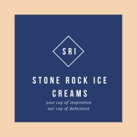 StoneRock ice cream parlor logo - Similar company to Dermolik