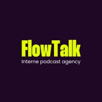 FlowTalk - Interne podcast agency logo - Similar company to Voice Revolution - Podcast Agency