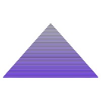 Pyramid logo - Similar company to Lens
