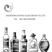 empty vodka whiskey spirit tequila beverage glass bottle factory supplier logo - Similar company to Glass Factory®