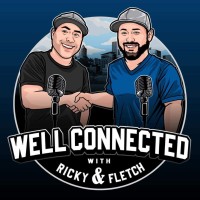 Well Connected with Ricky and Fletch Podcast logo - Similar company to Y News