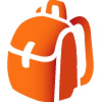 The Orange Backpack logo - Similar company to Dev Nauli Vahana
