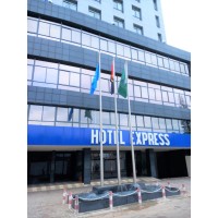 Hotel Express logo - Similar company to Dave Pelz - Pelz Golf