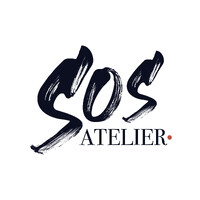 Sos Atelier logo - Similar company to Xmade, Material And Envelope Design