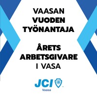 Vaasan Vuoden Työnantaja logo - Similar company to Rebound - Just Green Transition