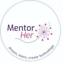 MentorHer logo - Similar company to Arab Women In Computing (Arabwic)