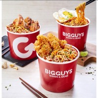 BIGGUYS : Wings & Burgers logo - Similar company to Biggies Burger