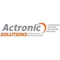 Actronic-Solutions GmbH logo - Similar company to Maccon Gmbh & Co. Kg