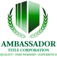 Ambassador Title Corporation logo - Similar company to Frontier Title & Closing Services