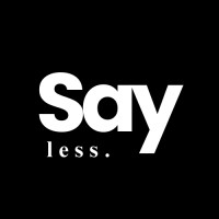 Say Less logo - Similar company to Greenbrownblue