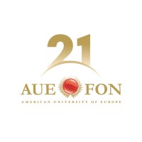AUE-FON University logo - Similar company to Факултетско Студентско Собрание На Феит (Student Assembly At Feeit)