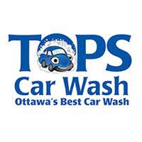 Tops Car Wash logo - Similar company to Rainbow Car Wash