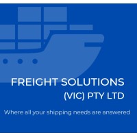 FREIGHT SOLUTIONS (VIC) PTY LTD logo - Similar company to Impeccable Courier & Freight Forwarder