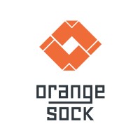 Orange Sock logo - Similar company to Ben'S Chili Bowl